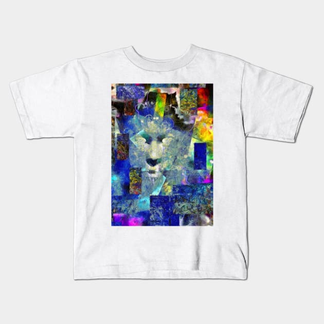 Human Face Kids T-Shirt by rolffimages
